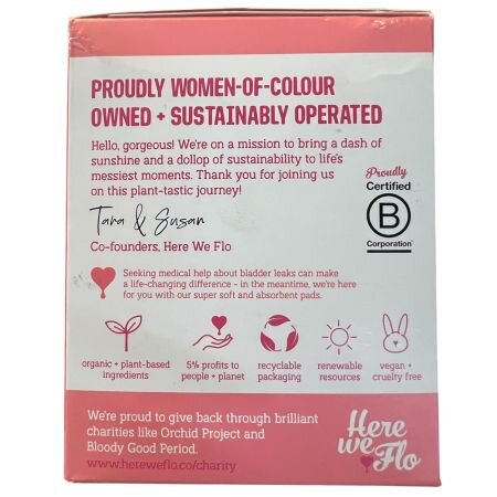 Absorbante normale cu carbune activ pentru incontinenta urinara, 16 bucati, Flo 730380
