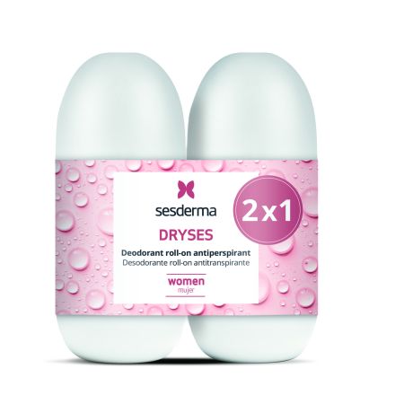 Pachet deodorant roll-on pentru femei Dryses, 2x75 ml, Sesderma