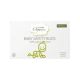 Betisoare din bumbac organic cu opritor pentru bebelusi, 60 bucati, Simply Gentle Organic 730395