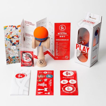 Kendama Play One Grip, Cool Mango, 7 ani+, 1 buc, Kendama Europe 730457