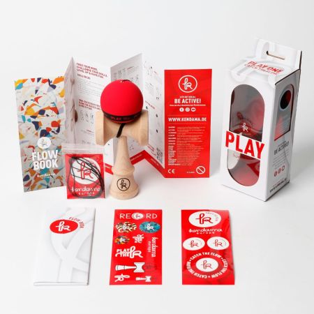 Kendama Play One Grip, Dark Heat, 7 ani+, 1 buc, Kendama Europe 730465