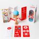 Kendama Play One Grip, Sunset Flip, 7 ani+, 1 buc, Kendama Europe 730469