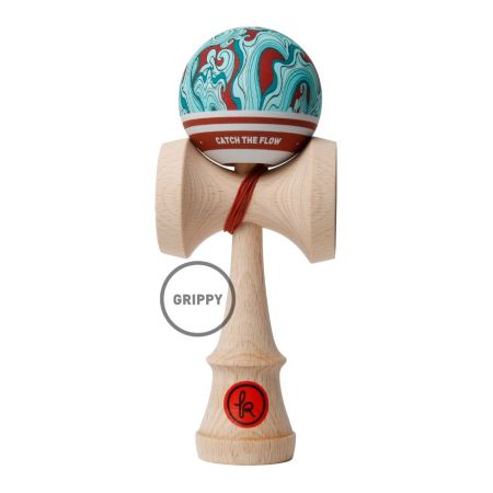 Kendama Record Plus Aqua Grip, Bloody Ocean, 1 buc, Kendama Europe 730495