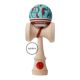 Kendama Record Plus Aqua Grip, Bloody Ocean, 1 buc, Kendama Europe 730495