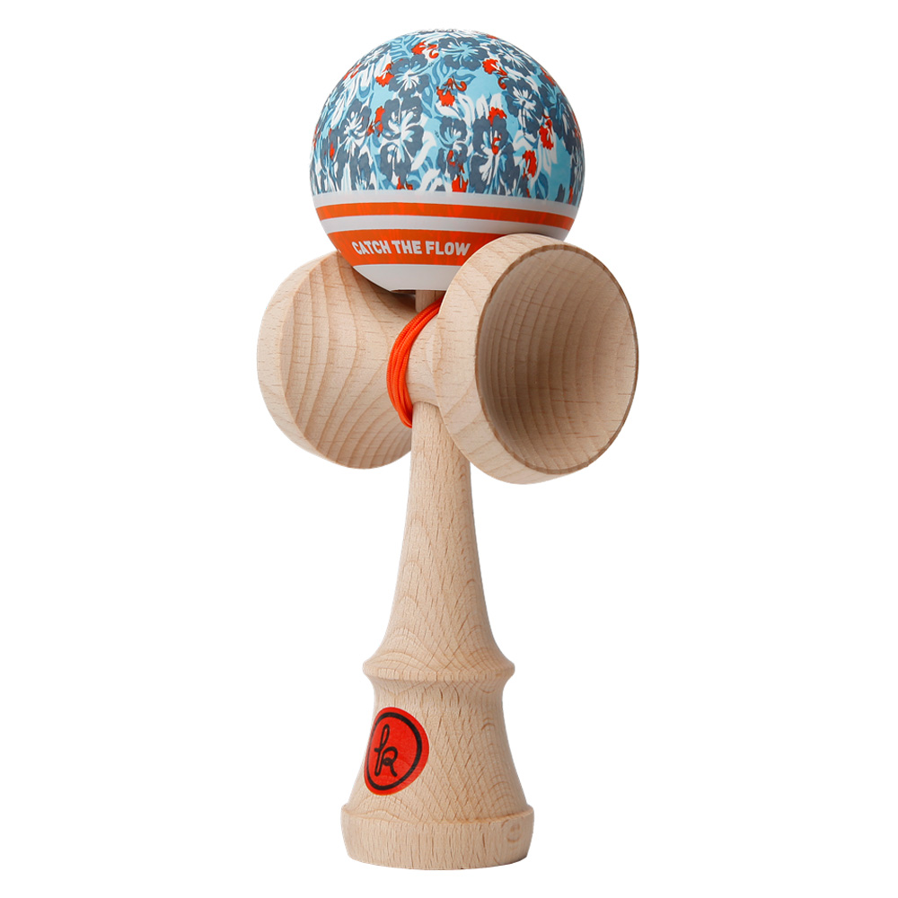 Kendama Record Plus Aqua Grip, Aloha, 7 ani+, 1 buc, Kendama Europe