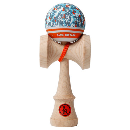 Kendama Record Plus Aqua Grip, Aloha, 7 ani+, 1 buc, Kendama Europe 730501