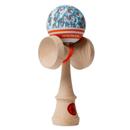 Kendama Record Plus Aqua Grip, Aloha, 7 ani+, 1 buc, Kendama Europe 730504