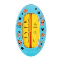 Termometru pentru baie fara mercur, Albastru, + 0 luni, 1 bucata, Reer
