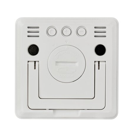 Termometru si higrometru digital de camera cu magnet, Alb, 1 bucata, TFA 730546