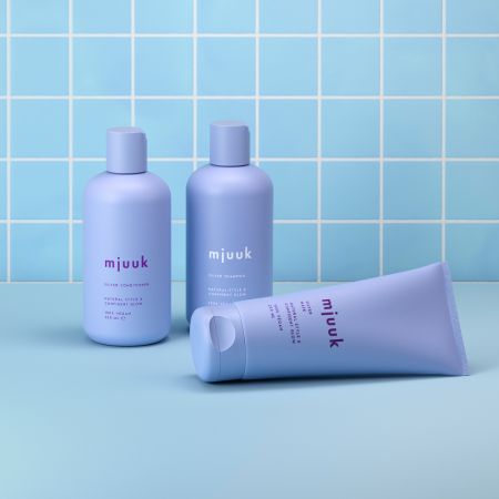 Masca neutralizatoare pentru par blond, vopsit si gri, 200 ml, Mjuuk 730594