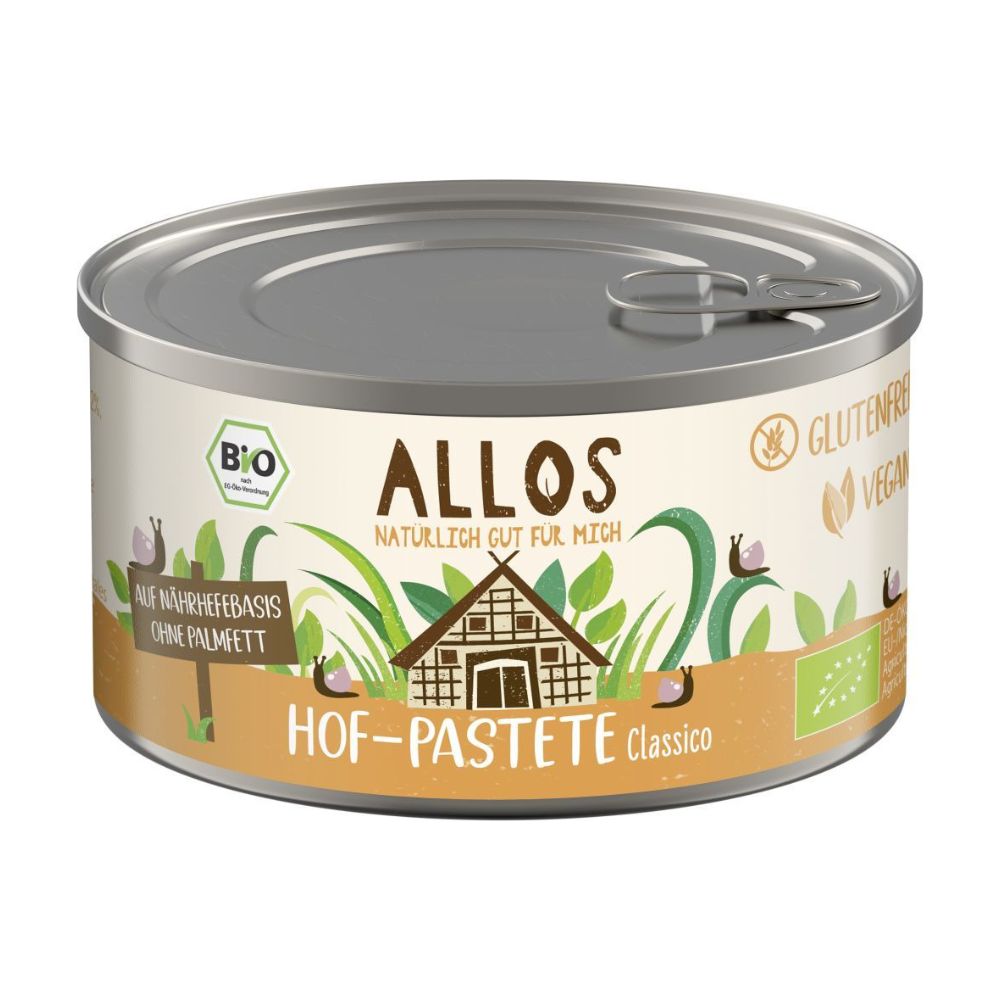 Pasta vegetala Bio clasic, 125 g, Allos