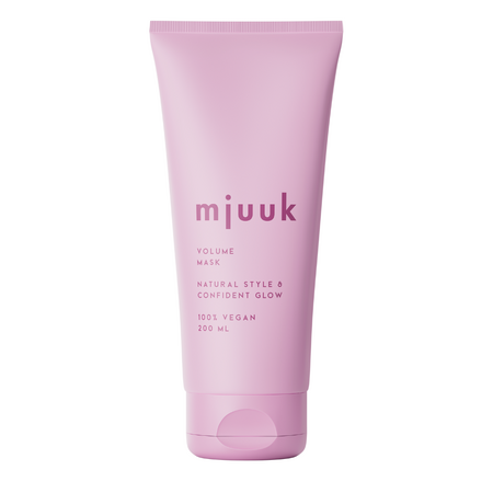 Masca nutritiva pentru par fin si lipsit de volum Volume, 200 ml, Mjuuk