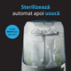 Sterilizator si uscator de biberoane, Classic, Bottle Washer Pro, Baby Brezza 730635