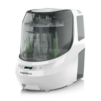 Sterilizator si uscator de biberoane Bottle Washer Pro, Alb, Baby Brezza