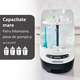 Sterilizator si uscator de biberoane Bottle Washer Pro, Alb, Baby Brezza 730644
