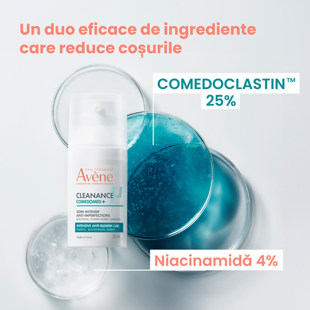 Concentrat anti-imperfectiuni pentru tenul acneic Cleanance Comedomed+, 30 ml, Avene 730648