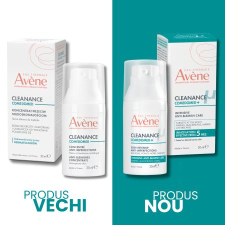 Concentrat anti-imperfectiuni pentru tenul acneic Cleanance Comedomed+, 30 ml, Avene 749712