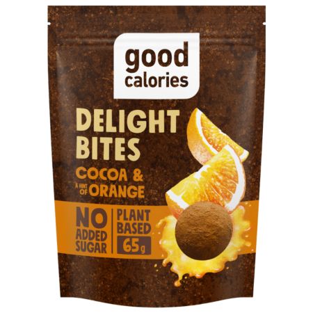 Gustare cu curmale si portocale, 65 g, Good Calories