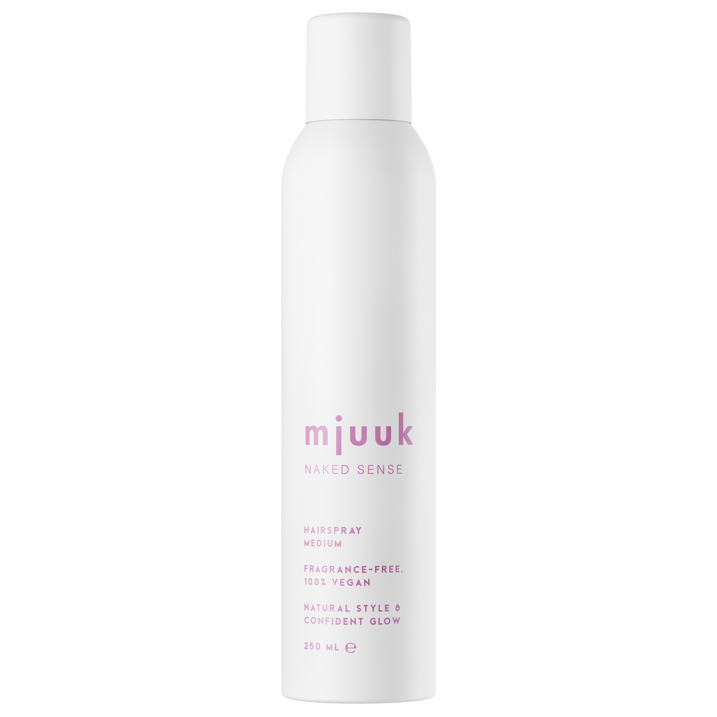 Hairspray cu fixare medie fara parfum Naked Sense, 250 ml, Mjuuk