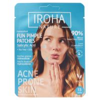 Plasturi anti-acnee Fun Pimple Acne Prone Skin, 15 bucati, Iroha