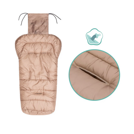 Sac de iarna pentru carucior, 100x55 cm, Nature, Eco Big, 0 luni+, Fillikid 730678