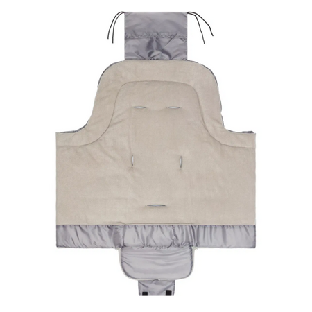 Sac de iarna pentru carucior, 100x55 cm, Silver, Eco Big, 0 luni+, Fillikid 730692