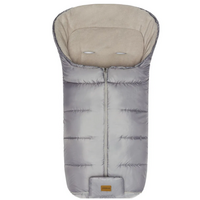 Sac de iarna pentru carucior, 100x55 cm, Silver, Eco Big, 0 luni+, Fillikid