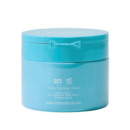Dischete faciale anti-imperfectiuni exfoliante Acne Prone Skin, 50 bucati, Iroha 730699