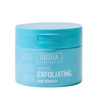 Dischete faciale anti-imperfectiuni exfoliante Acne Prone Skin, 50 bucati, Iroha