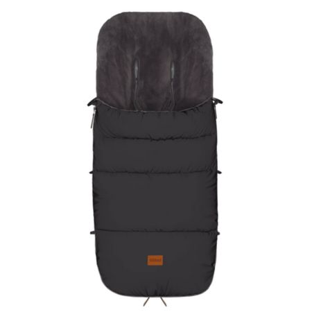 Sac de iarna reflectorizant, 100x55 cm, Black, Kindley Reflect, 6 luni+, Fillikid