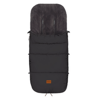 Sac de iarna reflectorizant, 100x55 cm, Black, Kindley Reflect, 6 luni+, Fillikid