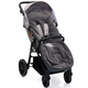 Sac de iarna reflectorizant, 100x55 cm, Black, Kindley Reflect, 6 luni+, Fillikid 730697