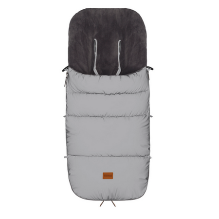 Sac de iarna reflectorizant, 100x55 cm, Silver, Kindley Reflect, 6 luni+, Fillikid