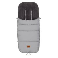 Sac de iarna reflectorizant, 100x55 cm, Silver, Kindley Reflect, 6 luni+, Fillikid