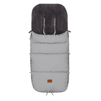Sac de iarna reflectorizant, 100x55 cm, Silver, Kindley Reflect, 6 luni+, Fillikid