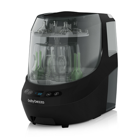 Sterilizator si uscator de biberoane Bottle Washer Pro, Negru, Baby Brezza