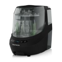 Sterilizator si uscator de biberoane Bottle Washer Pro, Negru, Baby Brezza