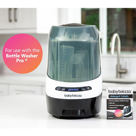 Tablete de curatare Bottle Washer Pro, 120 tablete, Baby Brezza 730726