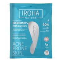 Plasturi tratament acnee cu micro ace Acne Prone Skin, 12 bucati, Iroha
