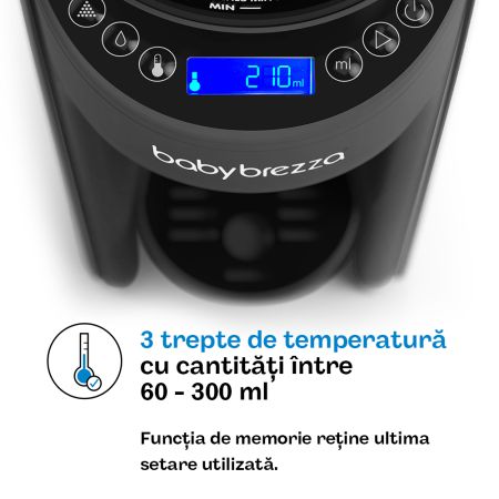 Espressor de lapte Formula Pro Advanced, Charcoal, 1 bucata, Baby Brezza 730771