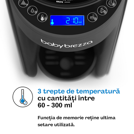 Espressor de lapte Formula Pro Advanced, Charcoal, 1 bucata, Baby Brezza 730771