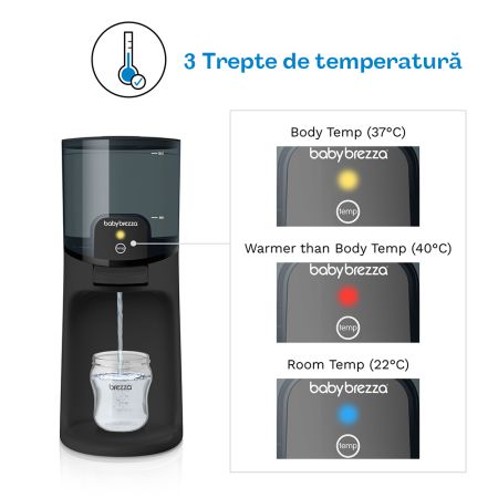 Incalzitor rapid de apa Instant Warmer, Negru, 1 bucata, Baby Brezza 730798