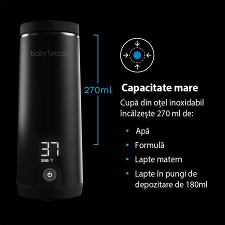 Incalzitor portabil de lichide Super Fast Bottle Warmer, 1 bucata, Baby Brezza 730815
