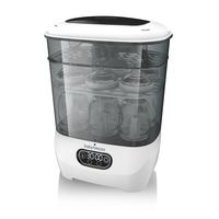 Sterilizator si uscator de biberoane, Rapid One Step Baby Bottle, 1 bucata, Baby Brezza