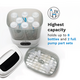 Sterilizator si uscator de biberoane, Rapid One Step Baby Bottle, 1 bucata, Baby Brezza 730824