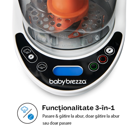 Aparat de gatit Food Maker Deluxe, White, 1 bucata, Baby Brezza 730861