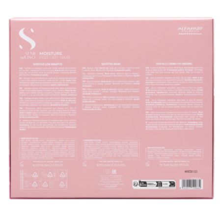 Kit hidratare par Semi di Lino SDL Moisture, 250 + 200 +15 ml, Alfaparf 730933