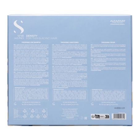 Kit pentru parul subtire, fragil SDL Density, 250 + 200 + 125 ml, Alfaparf 730949