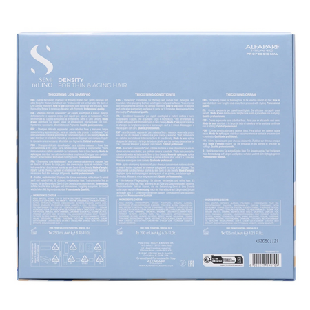 Kit pentru parul subtire, fragil SDL Density, 250 + 200 + 125 ml, Alfaparf 730949