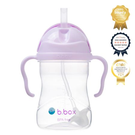 Cana cu pai, Mov, +6 luni, 240 ml, b.box 730959